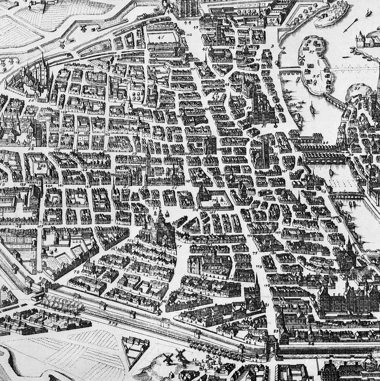 巴黎地图，1620（细节285193） 作者 德国学校