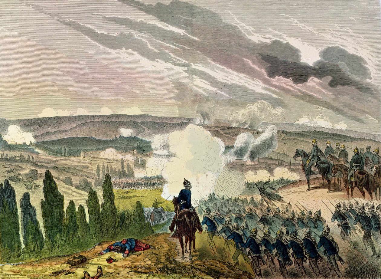 轿车之战，1870年9月1日 作者 德国学校