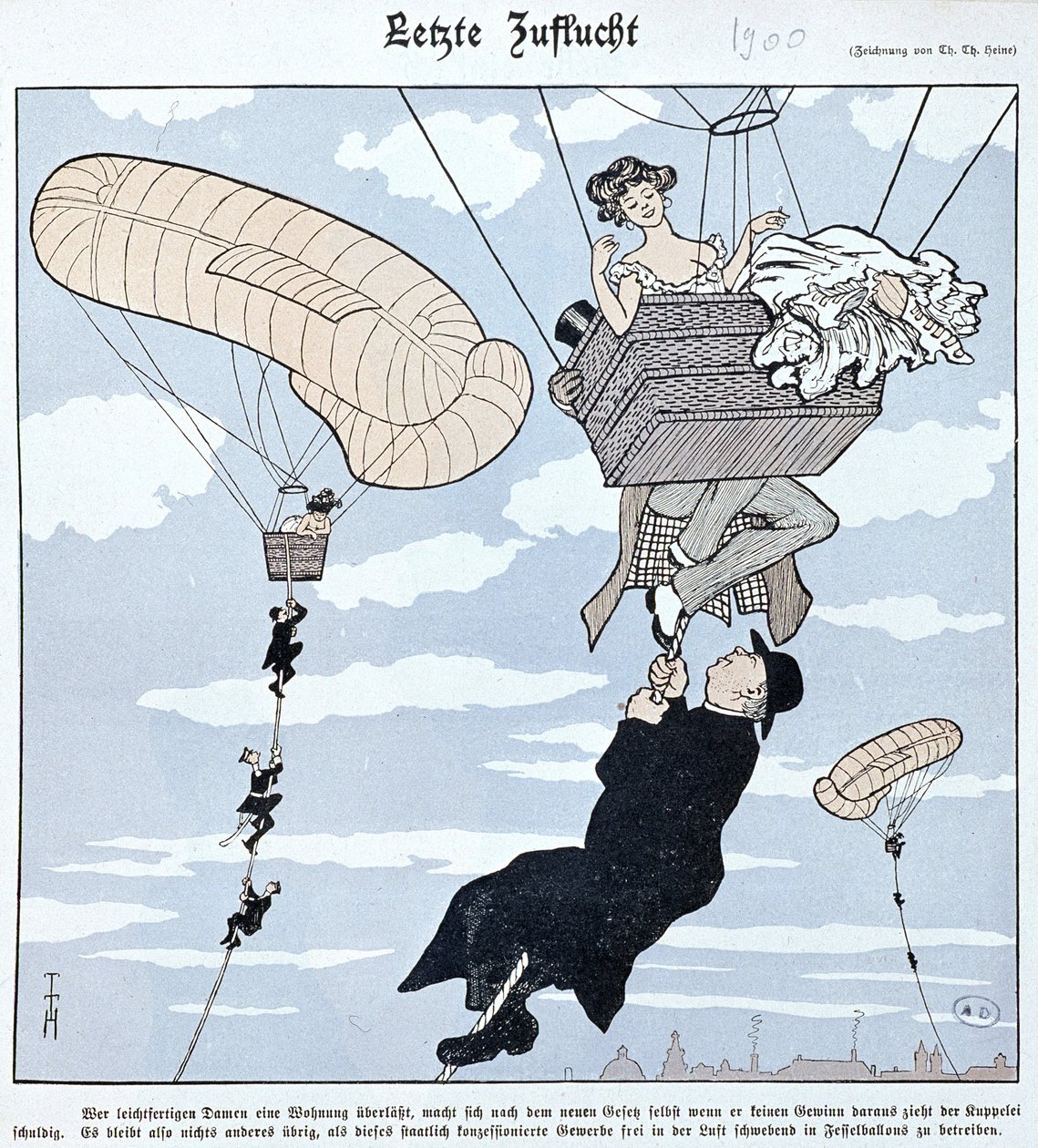 航空运输。德国动画片 作者 德国学校