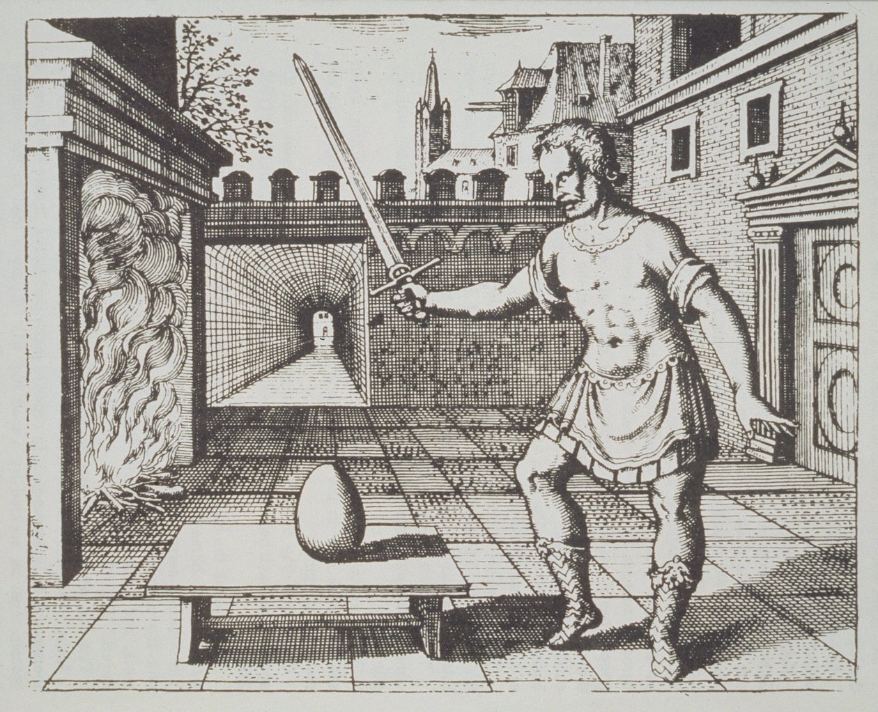 Alchemical Allegory：The Philosophers Egg，来自Srutinium Chymicum，作者Michael Majer（1687）在19世纪后期出版的魔术史中有所体现 作者 德国学校