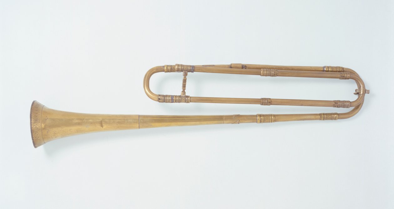 巴斯长号，来自纽伦堡，1593年（黄铜） 作者 德国学校