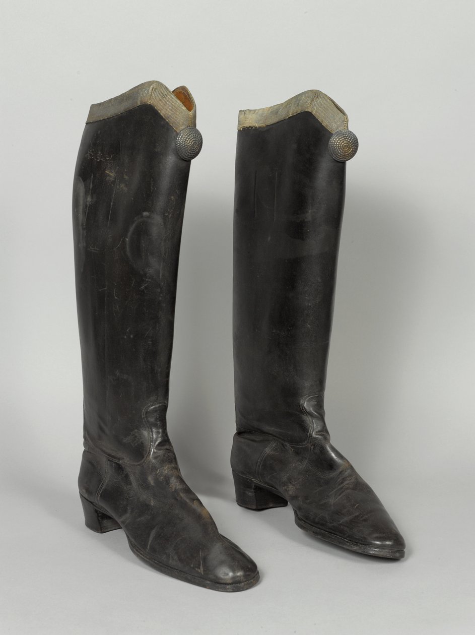 靴子，3rd von Zieten Hussars，1914 年之前，由康诺特公爵殿下穿着（靴子） 作者 德国学校