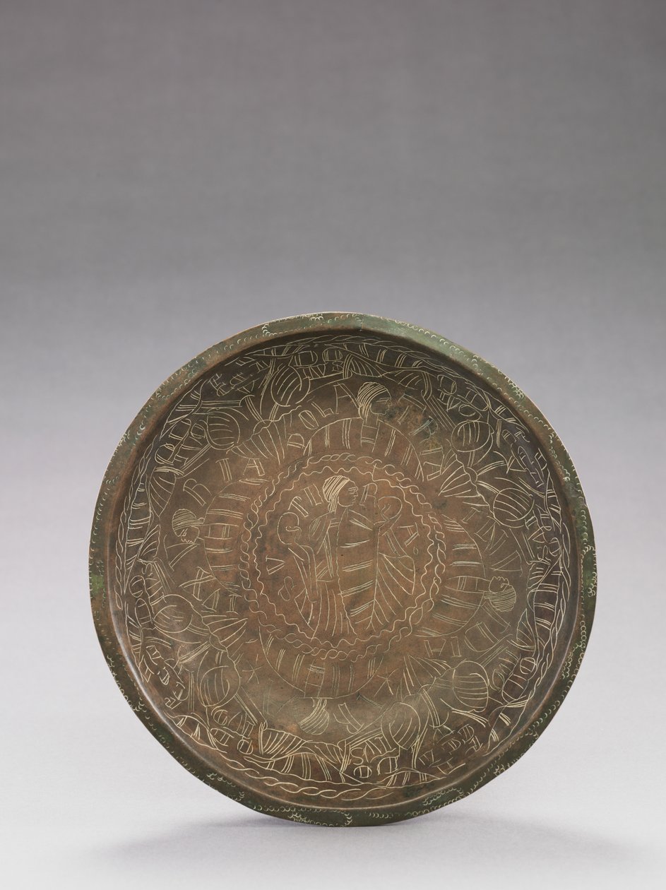 1150-1200年刻有虎钳的碗 作者 德国学校