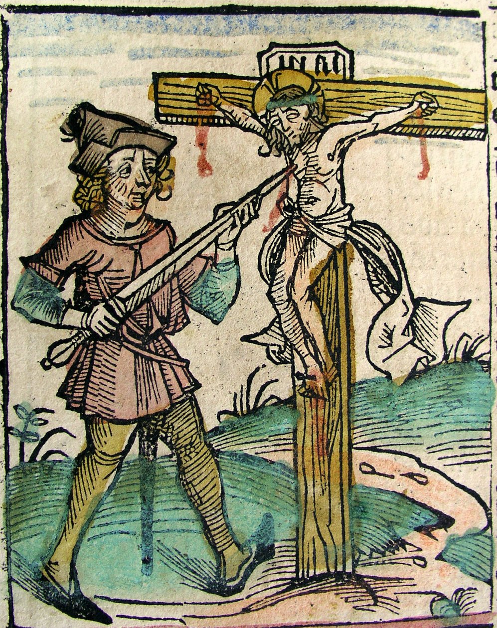 Christ Recrucified，发表于1493年的纽伦堡纪事报 作者 德国学校