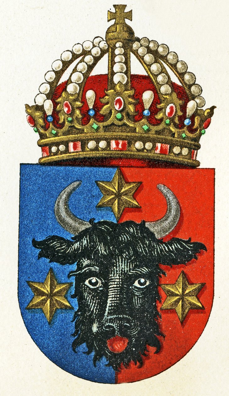 Bukovina的徽章，c.1898 作者 德国学校