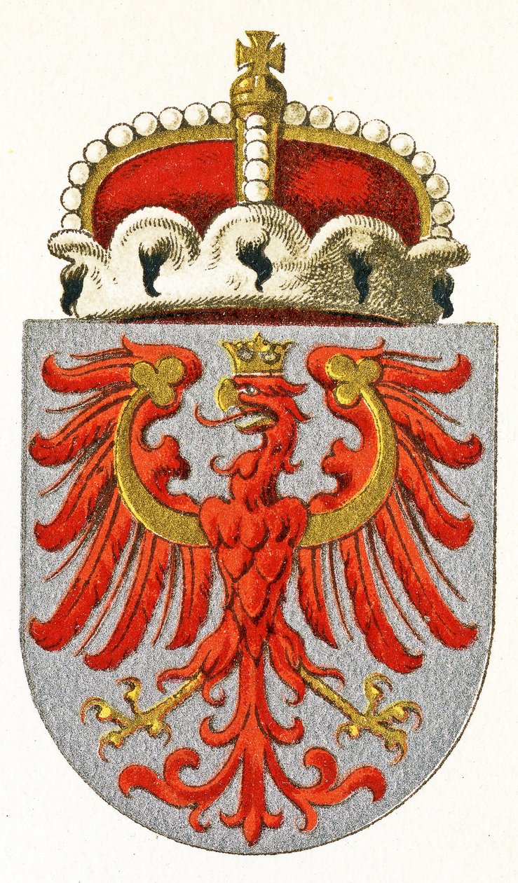 蒂罗尔的徽章。 c.1898 作者 德国学校