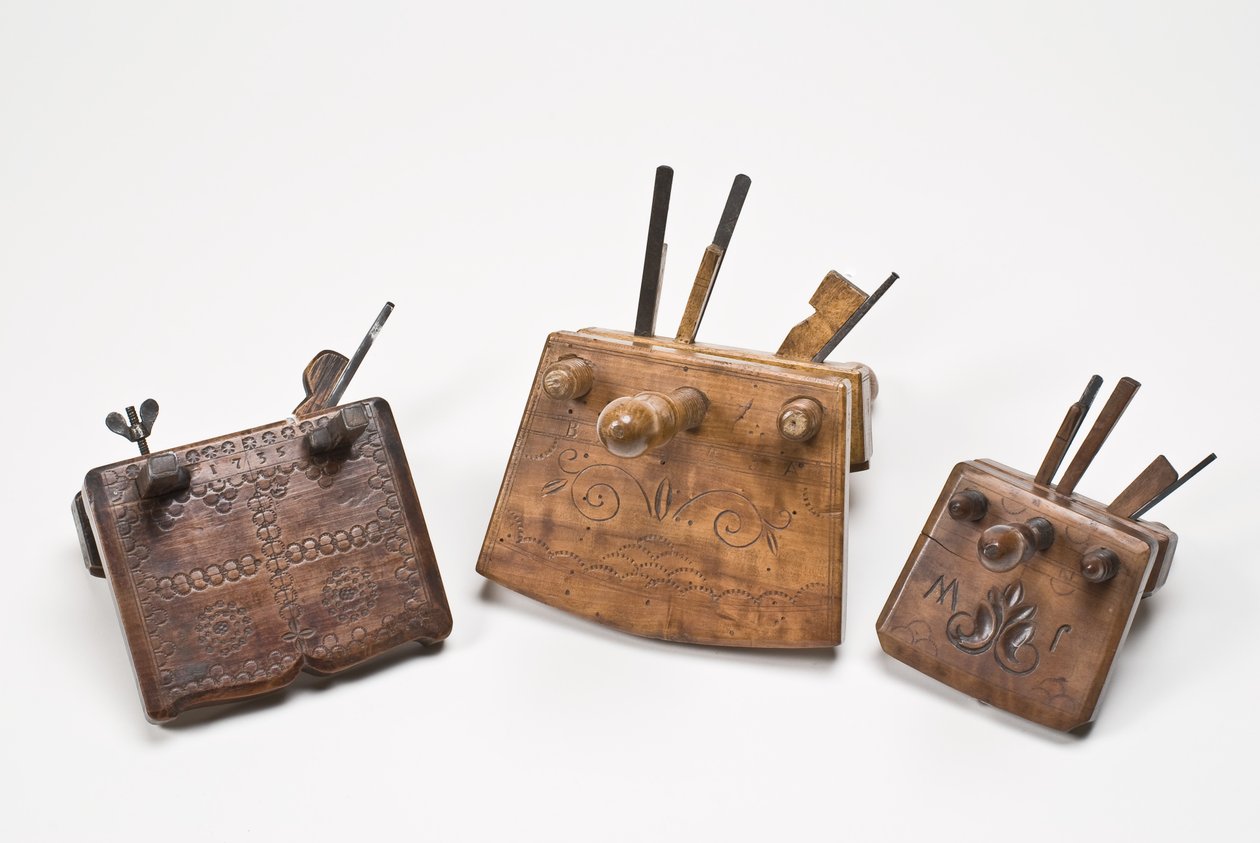 Coopers croze飞机，日期为1735年，1842年和19世纪中期（服务树木和金属）（另见701102） 作者 德国学校