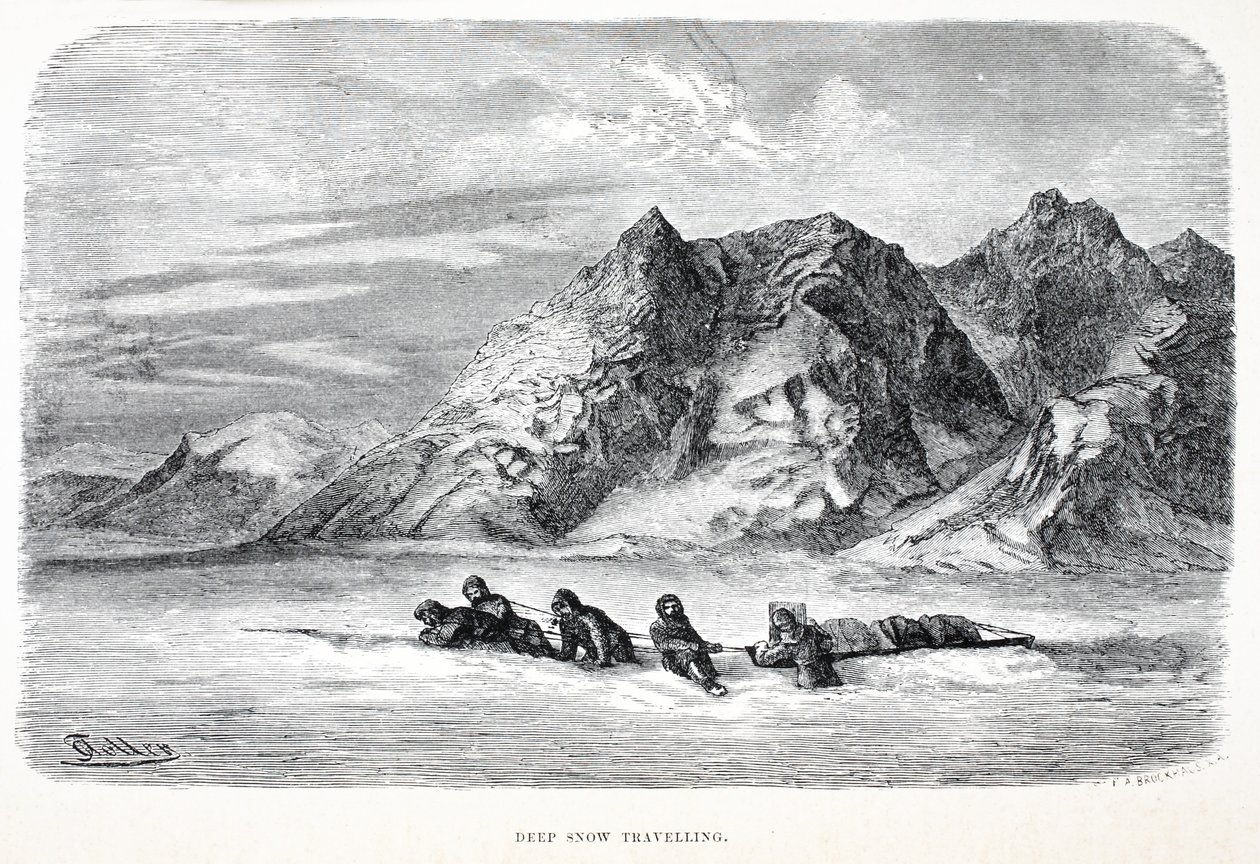 深雪旅行，酒吧。伦敦1874年 作者 德国学校