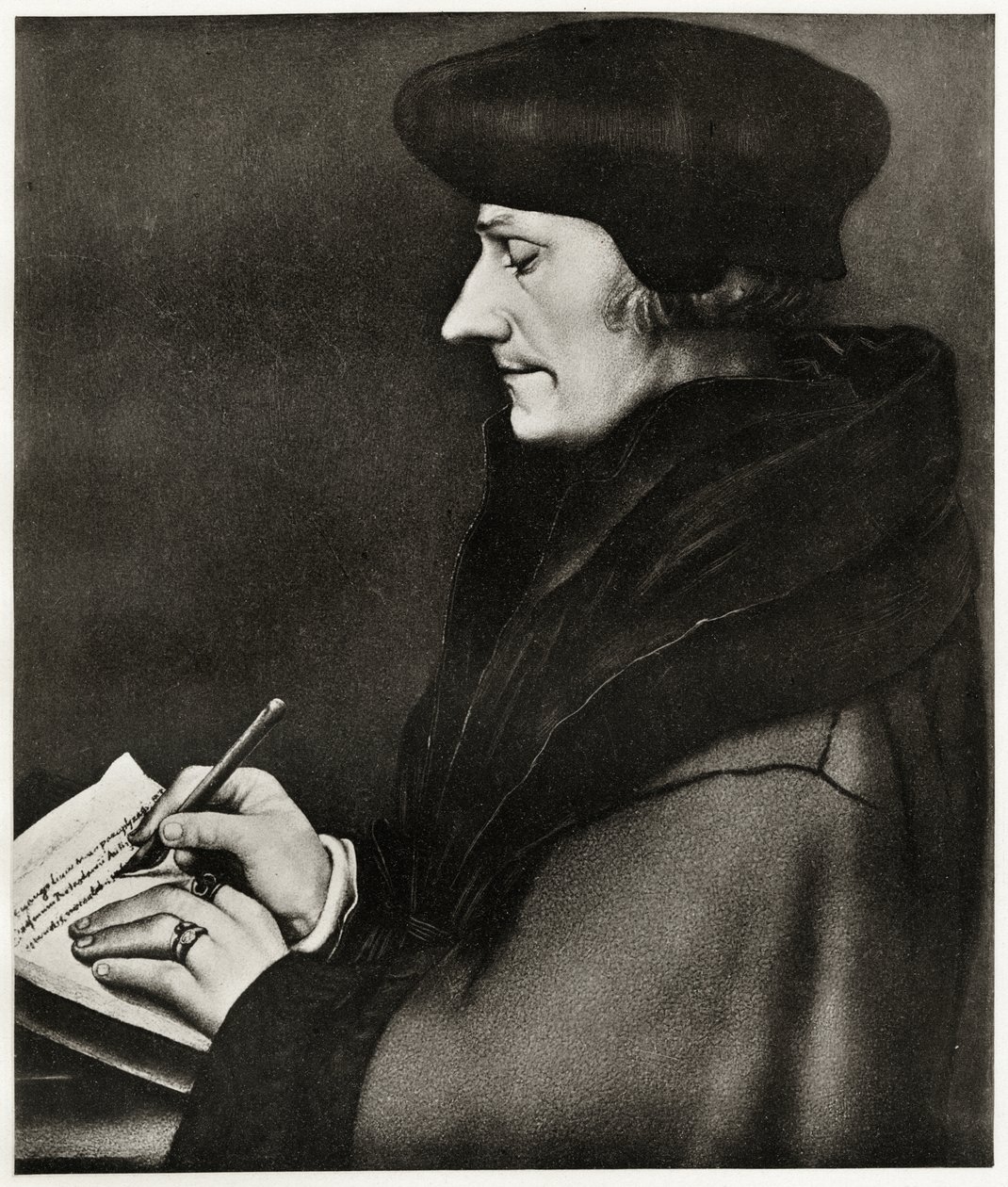 鹿特丹的Desiderius Erasmus 作者 德国学校
