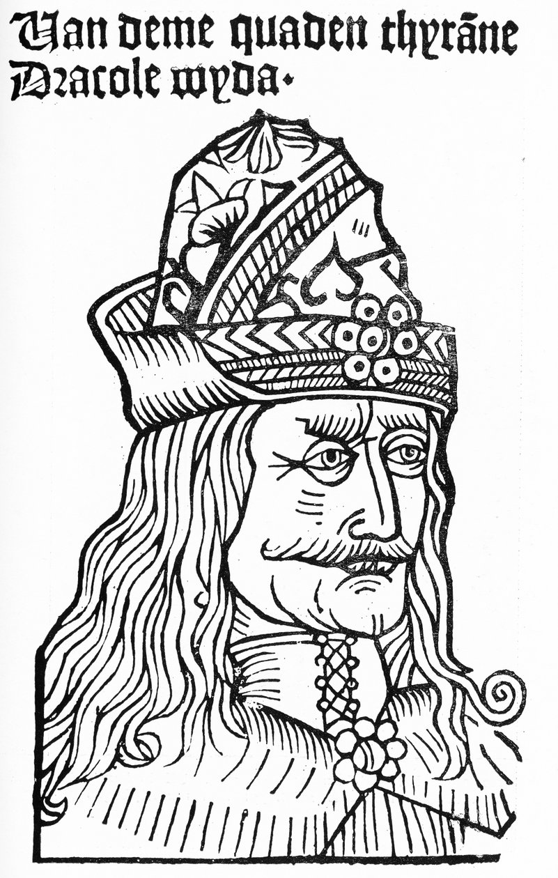 德古拉（Vlad Tepes），1488-93（另见473192） 作者 德国学校