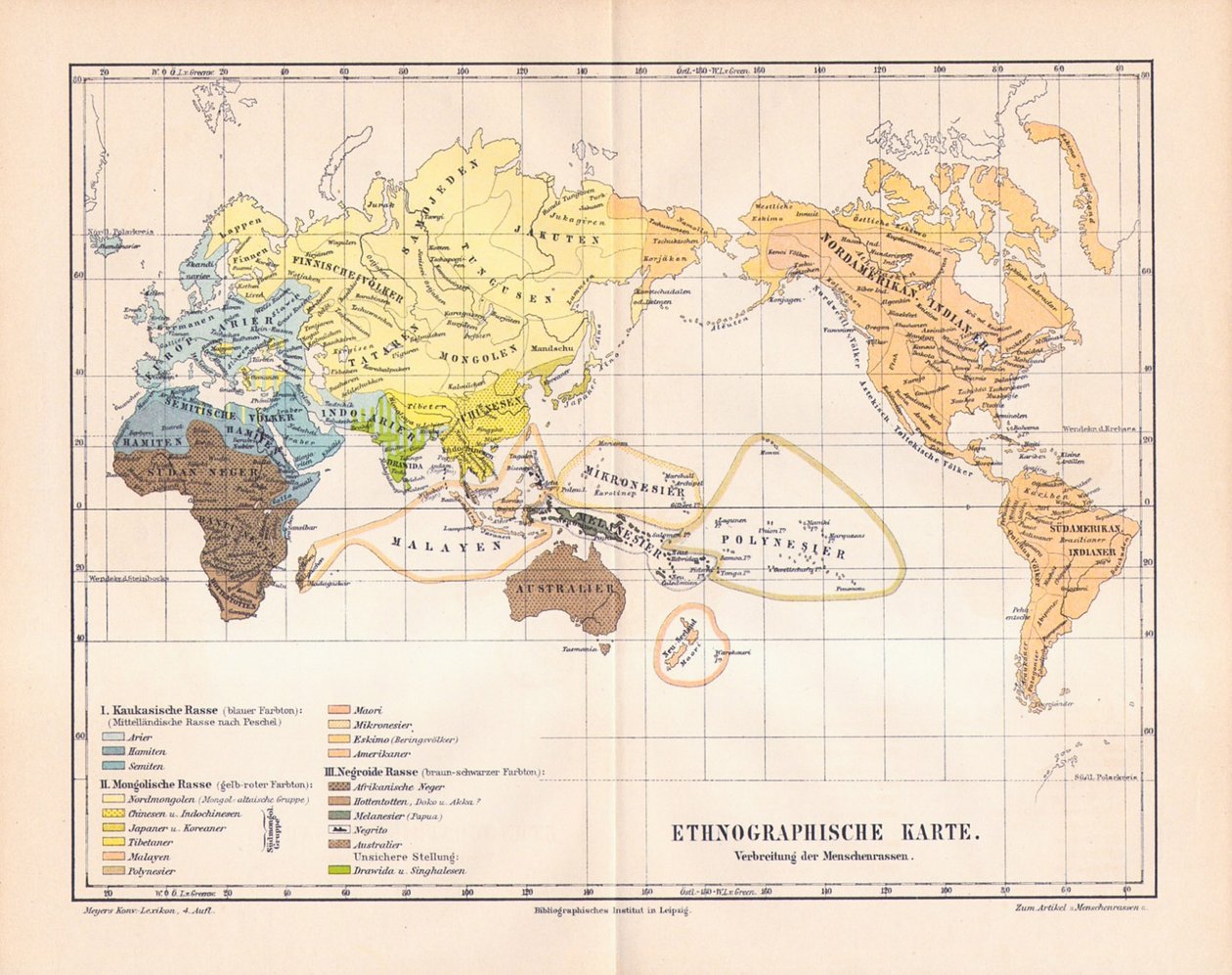 世界人种学地图 作者 德国学校