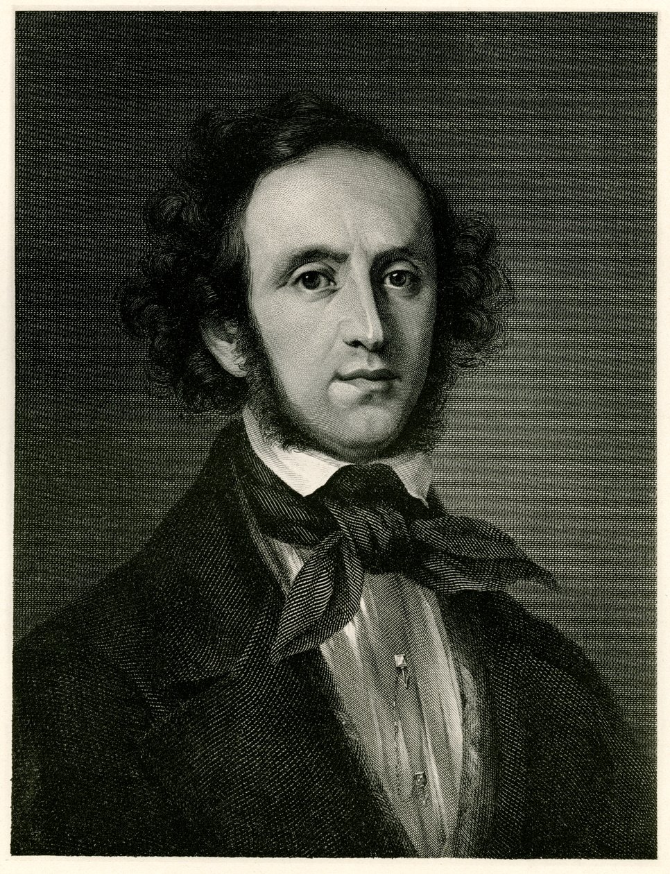 Felix Mendelssohn-Bartholdy，1884-90（照片型） 作者 德国学校