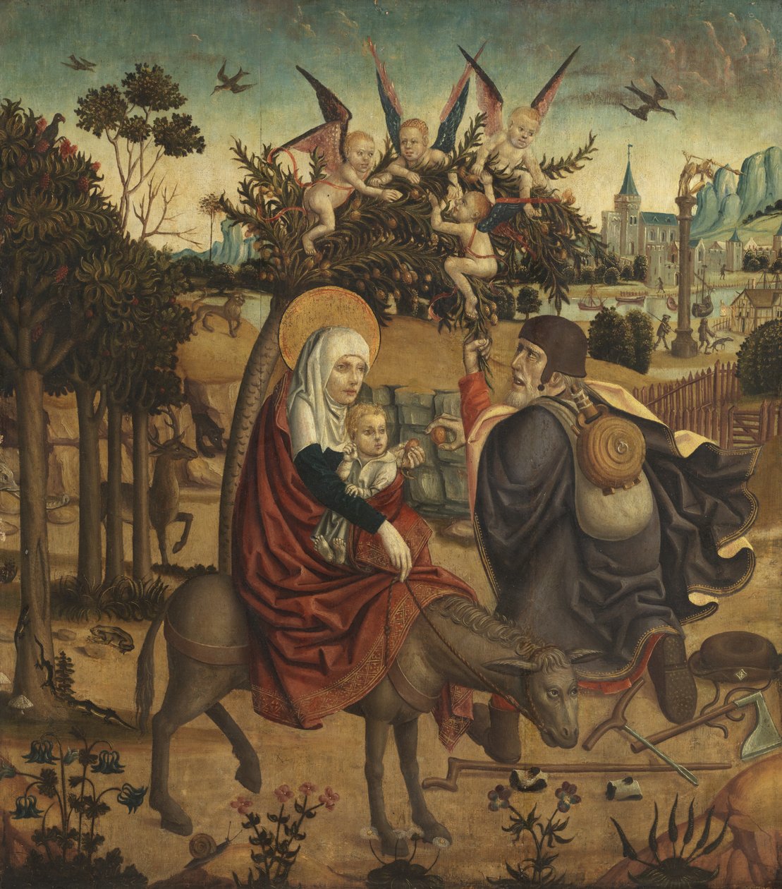 马丁·雄高（Martin Schongauer）之后飞往埃及 作者 德国学校