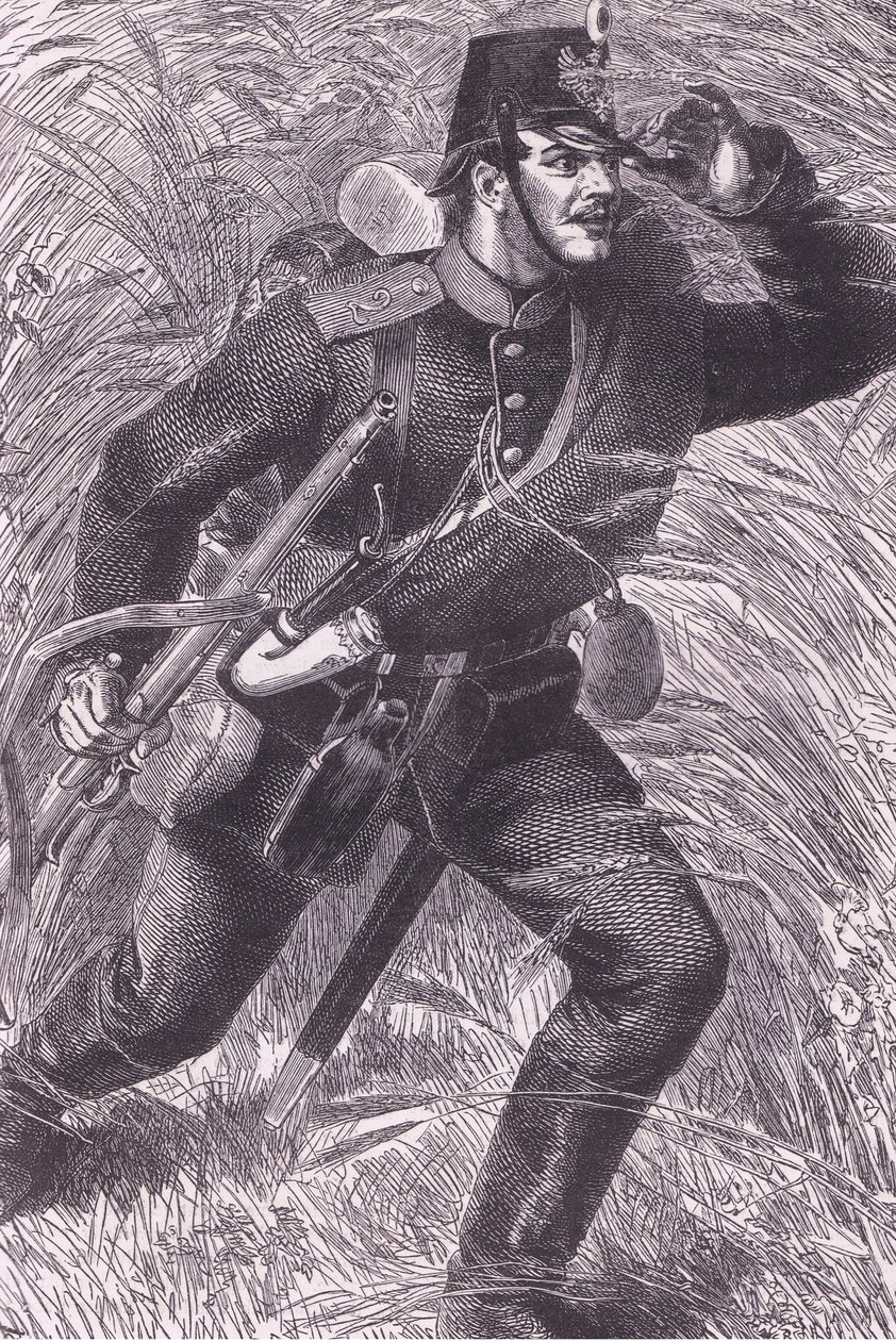 前言，《卡塞尔法德战争史》，由卡塞尔有限公司出版，约1890年（平印）。 作者 德国学校
