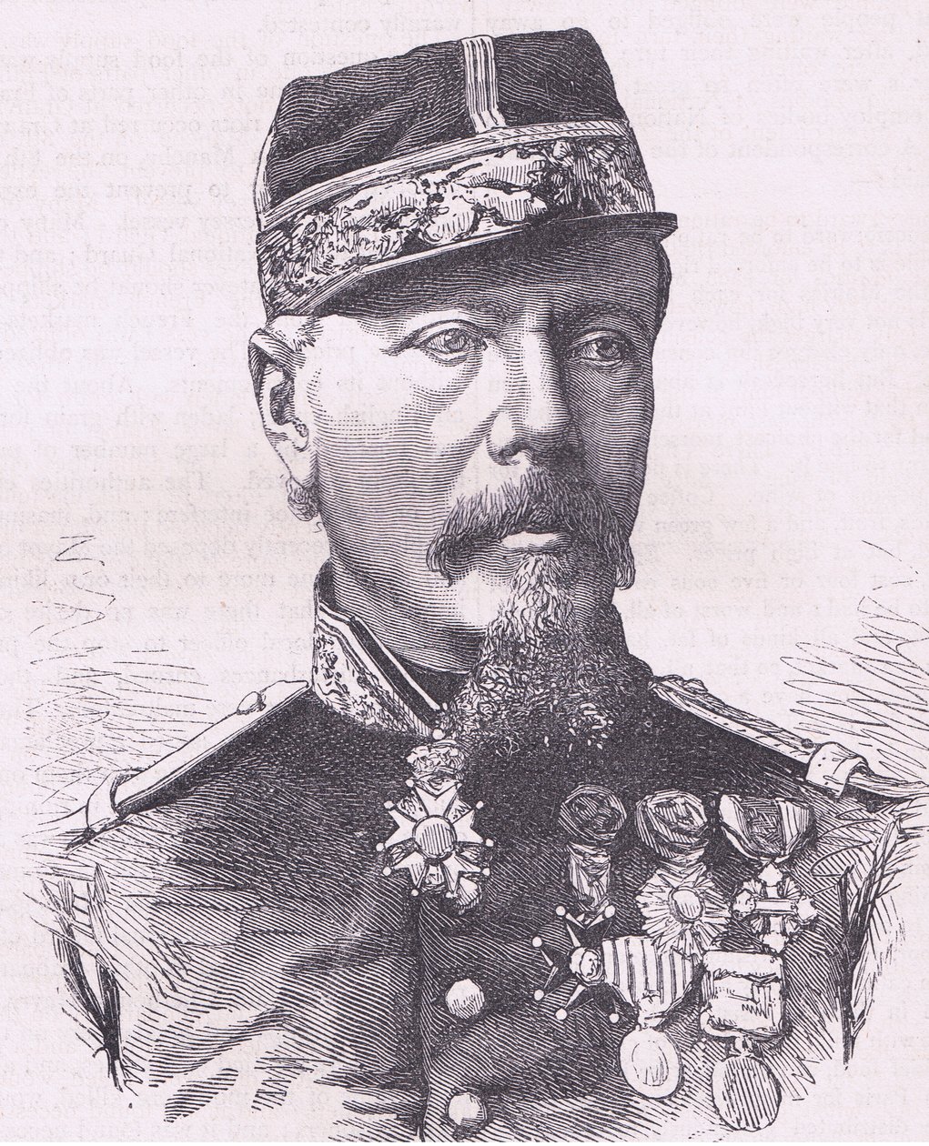 General Cremer, Cassells History of the War between France and Germany published by Cassell and Company Limited, c.1890 (litho) 作者 德国学校