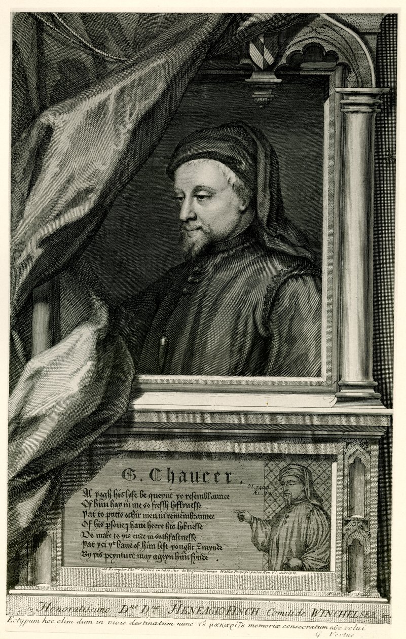 Geoffrey Chaucer 作者 德国学校