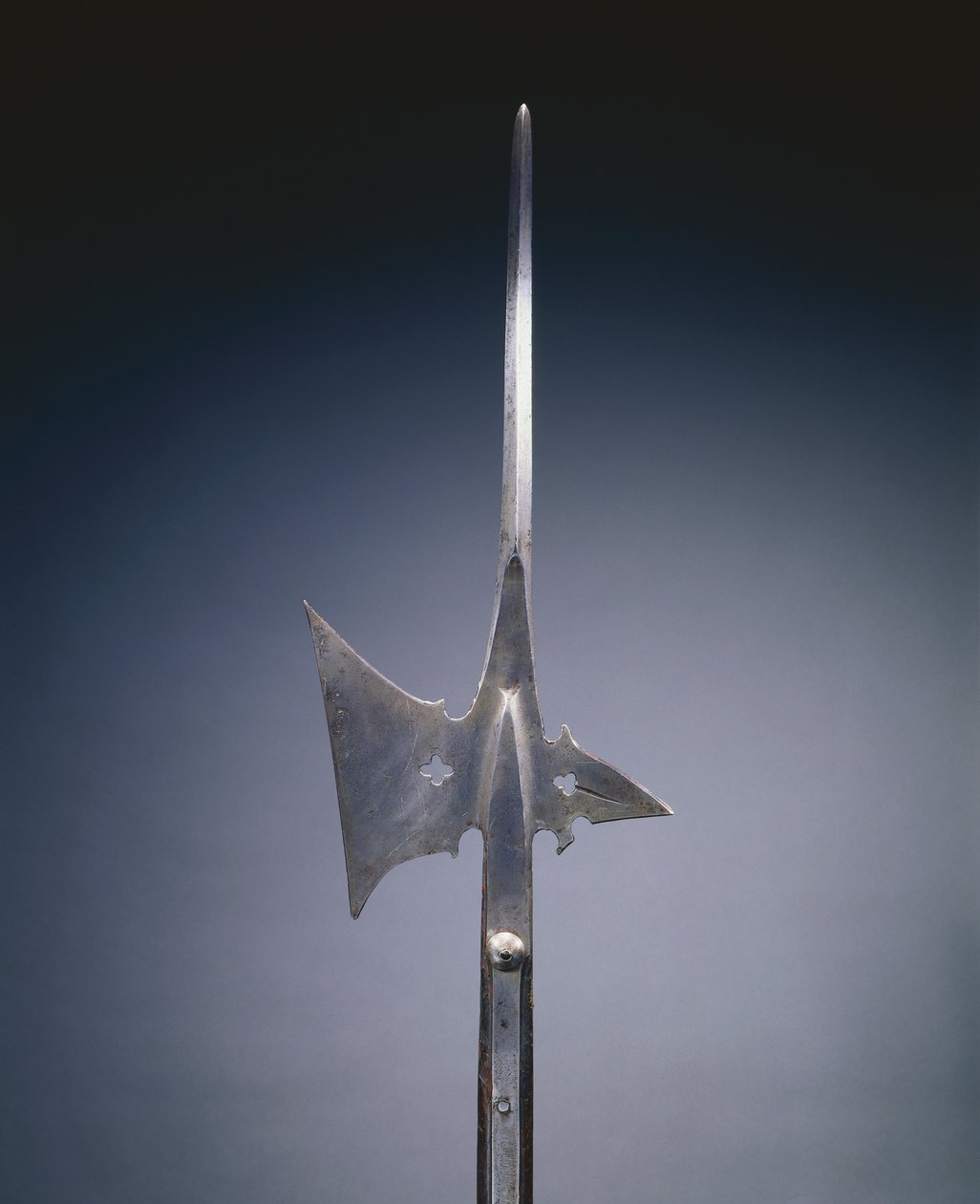 Halberd，约1520年（钢铁和木材） 作者 德国学校