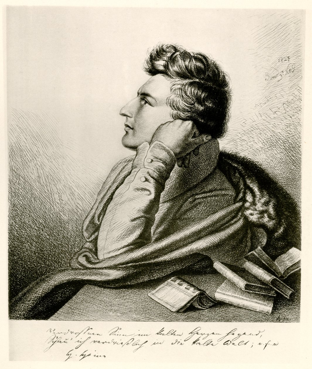 Heinrich Heine，1884-90 作者 德国学校