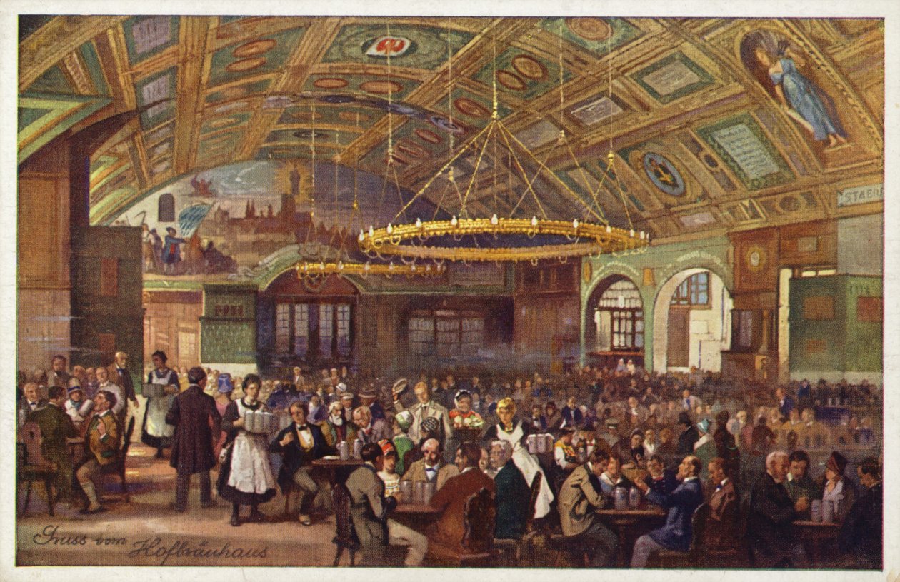 慕尼黑 Hofbrauhaus（彩色印刷版） 作者 德国学校