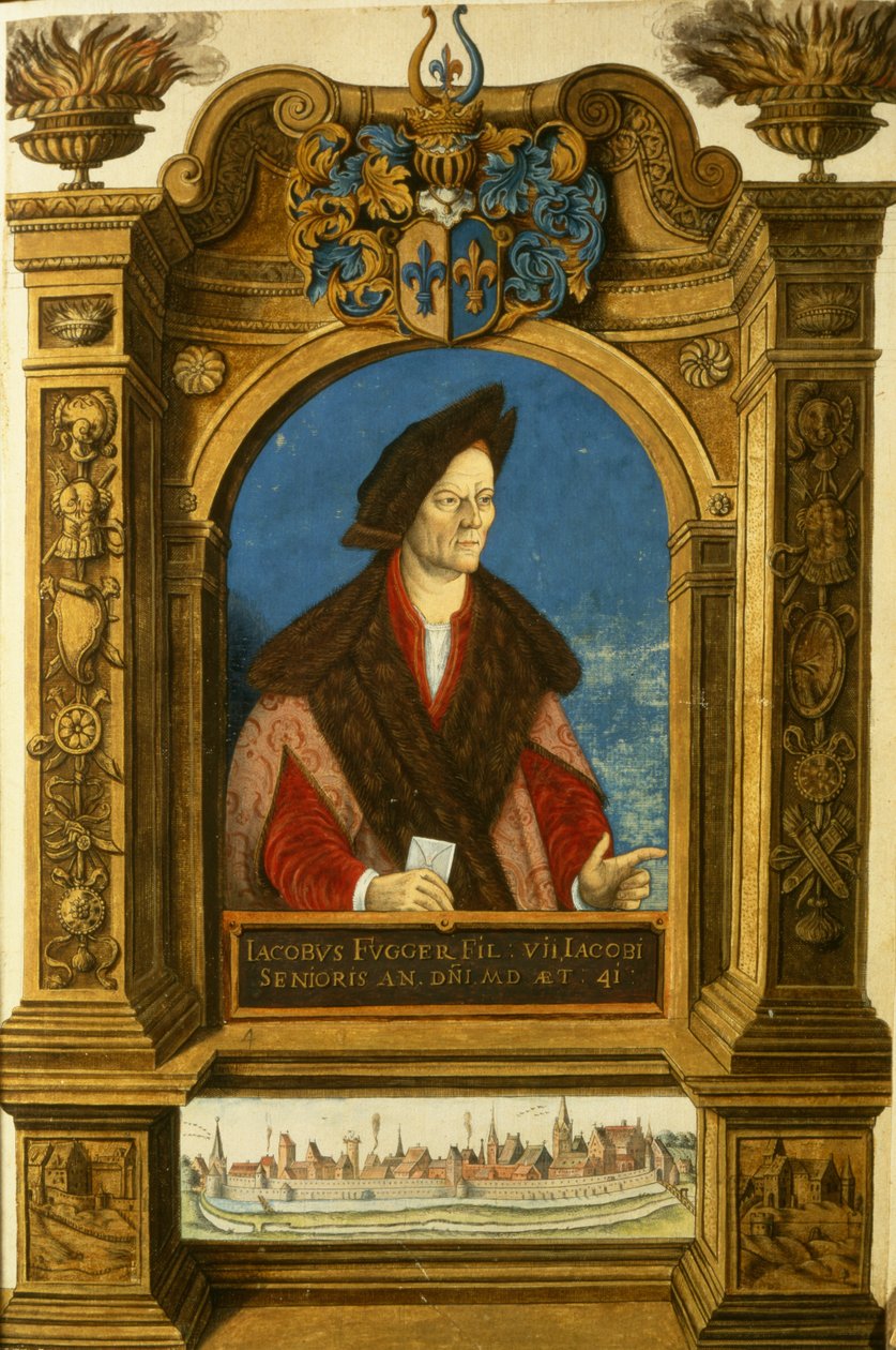 Jakob Fugger，来自Geheim的Fuggerschen性别荣誉书 作者 德国学校