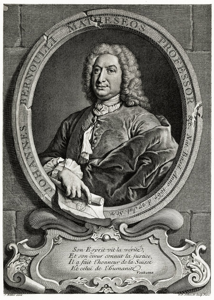 Johann Bernoulli 作者 德国学校