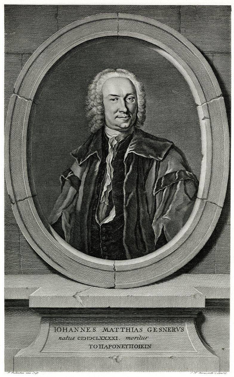 Johann Matthias Gesner 作者 德国学校