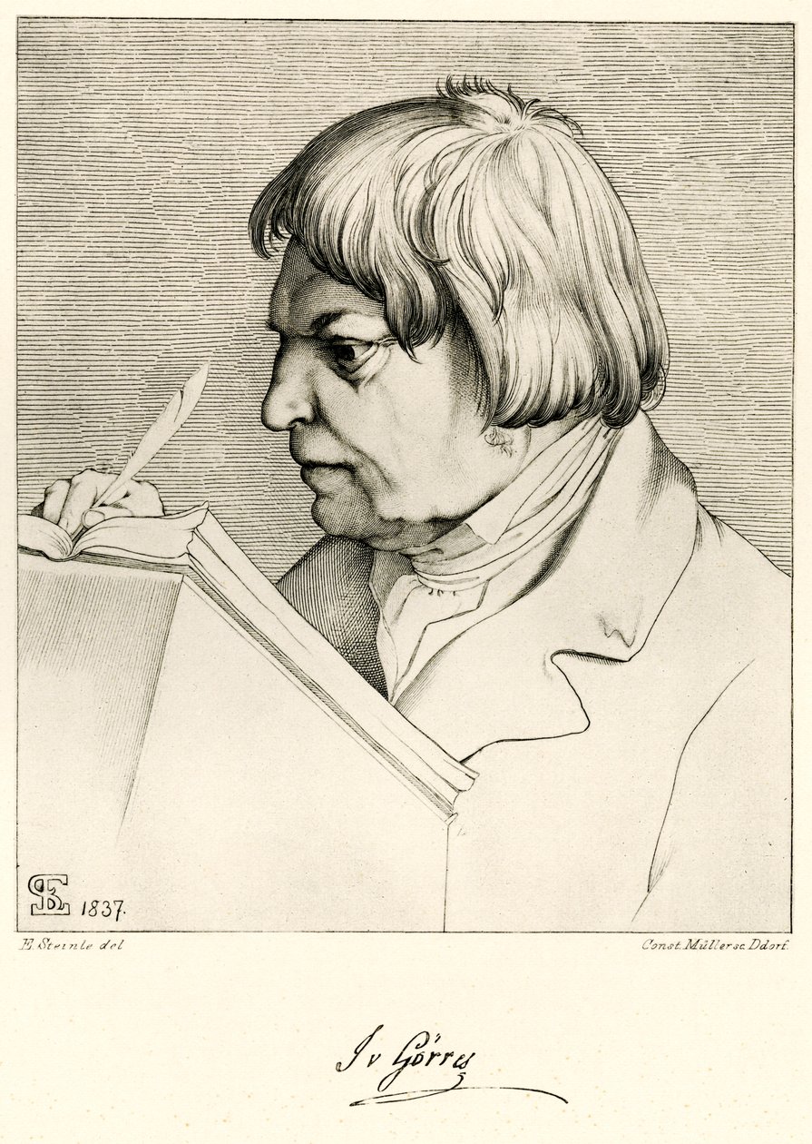 Joseph von Görres 作者 德国学校