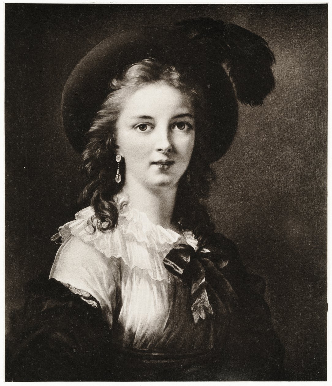 Marie LouiseElisabethVigée-Lebrun，1884-90（照片型） 作者 德国学校