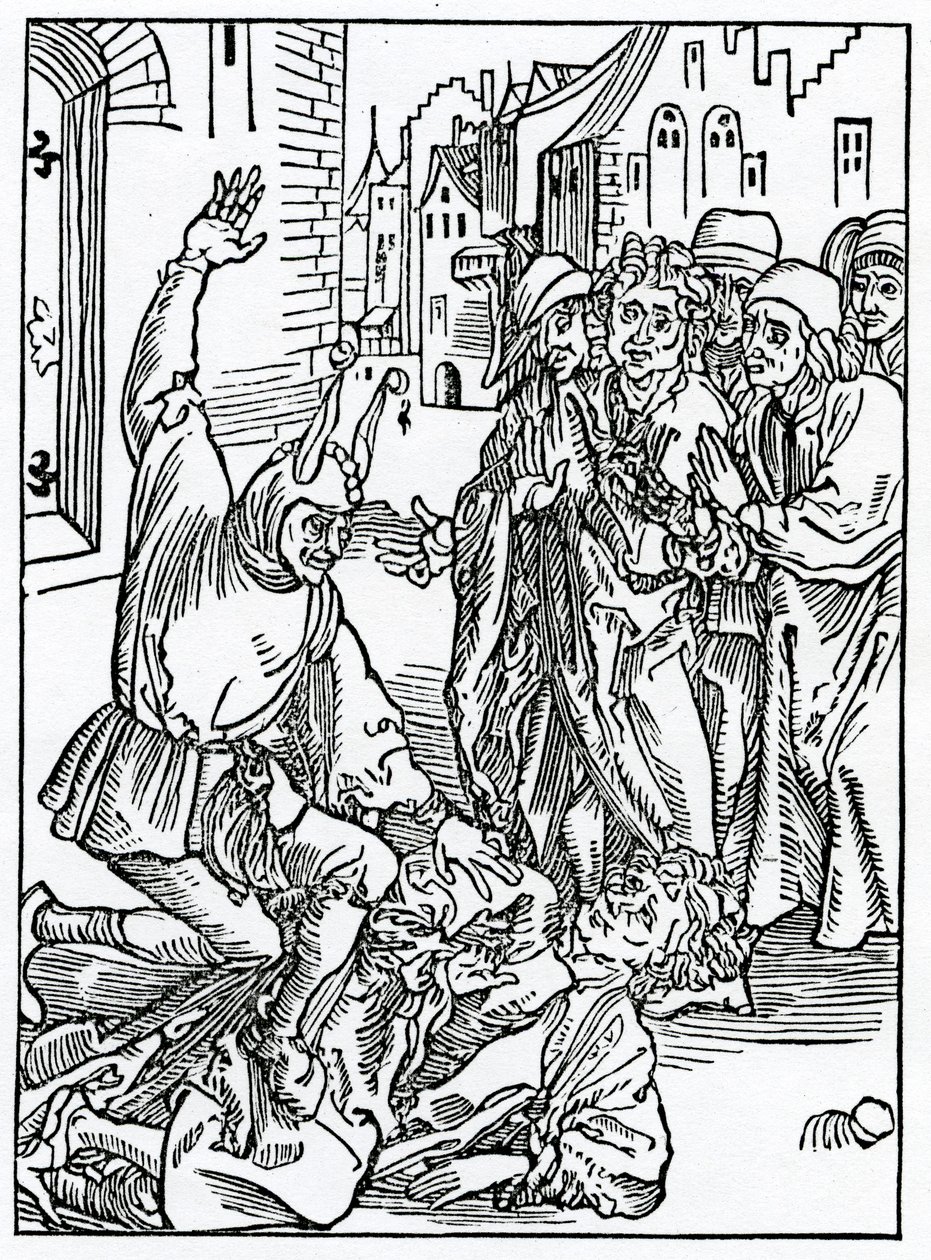 amyte和frendshyp的brekynge和hurtynge，来自Alexander Barclay的“愚人船”的英文译本，来自1874年出版的版本 作者 德国学校