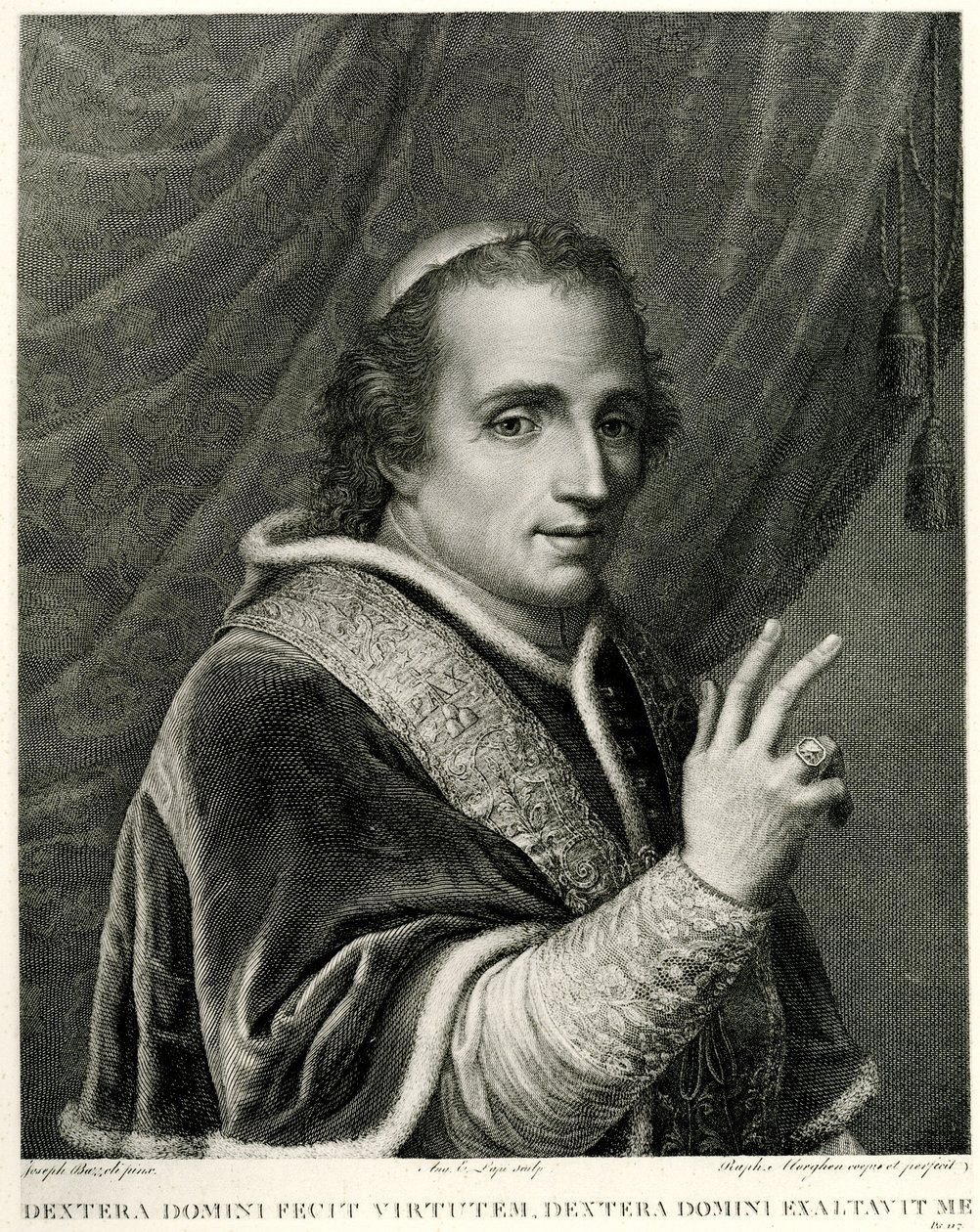 Papst Pius VII。 作者 德国学校