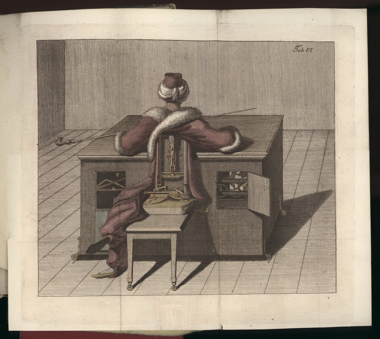板块六，Uber是Kempelen勋爵的棋手及其复制品，Leipzig和Dresden：Joh.Gottl。 Breitkopf，1789年 作者 德国学校