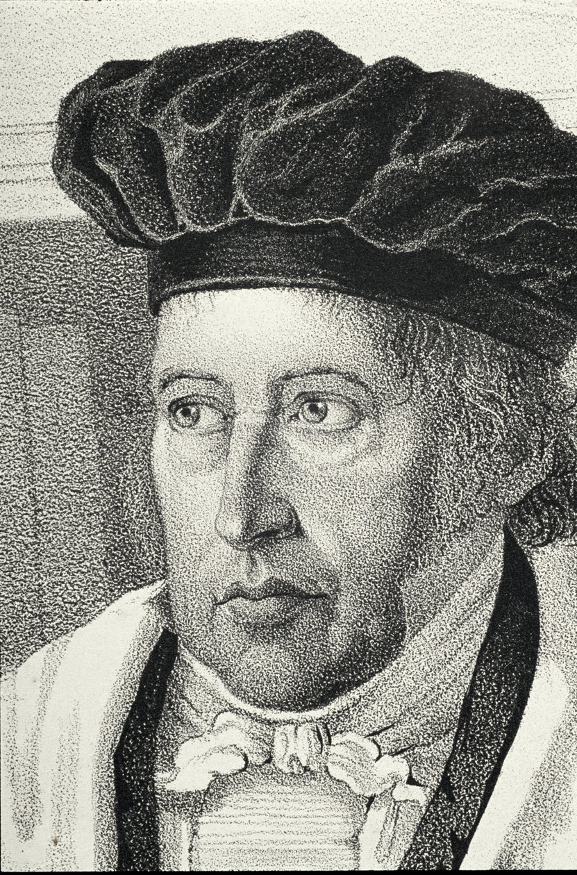 Georg Wilhelm Friedrich Hegel的肖像（1770-1831） 作者 德国学校