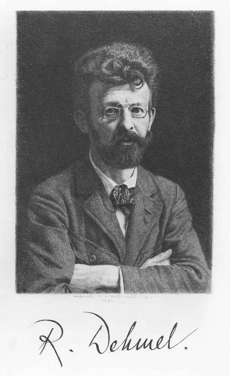 Richard Dehmel（雕刻） 作者 德国学校