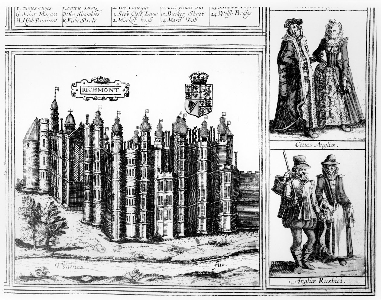 Richmont，由Braun＆Hogenburg出版，1617年 作者 德国学校