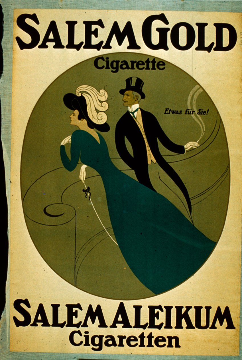 Salem Gold Cigarette Ad 作者 德国学校