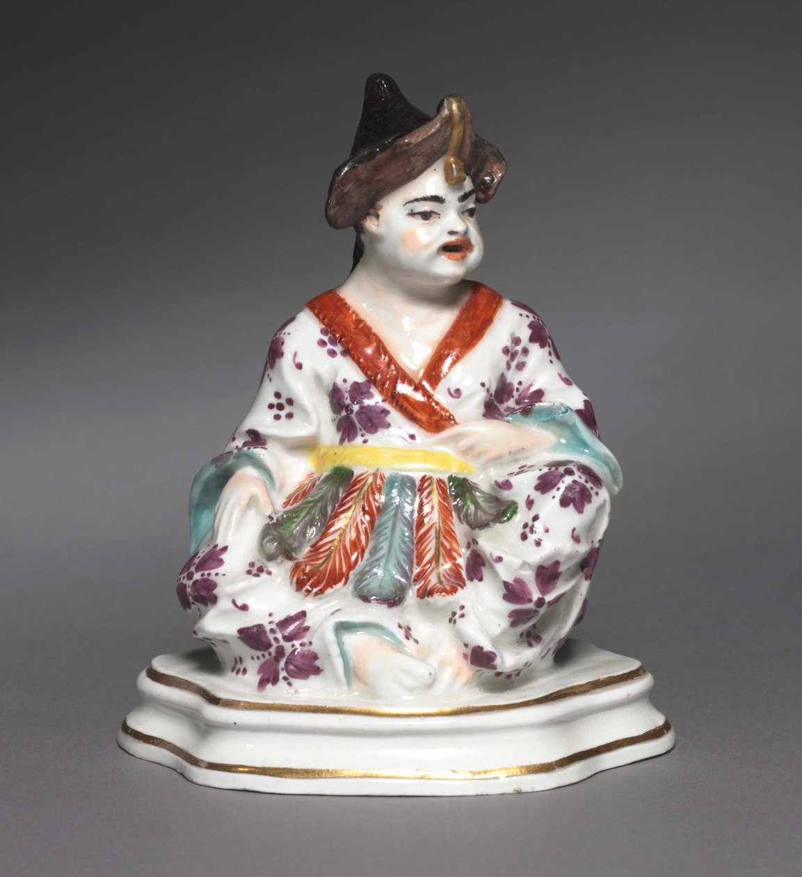 中国人物坐像，制造商迈森瓷器厂，约1730年 作者 德国学校