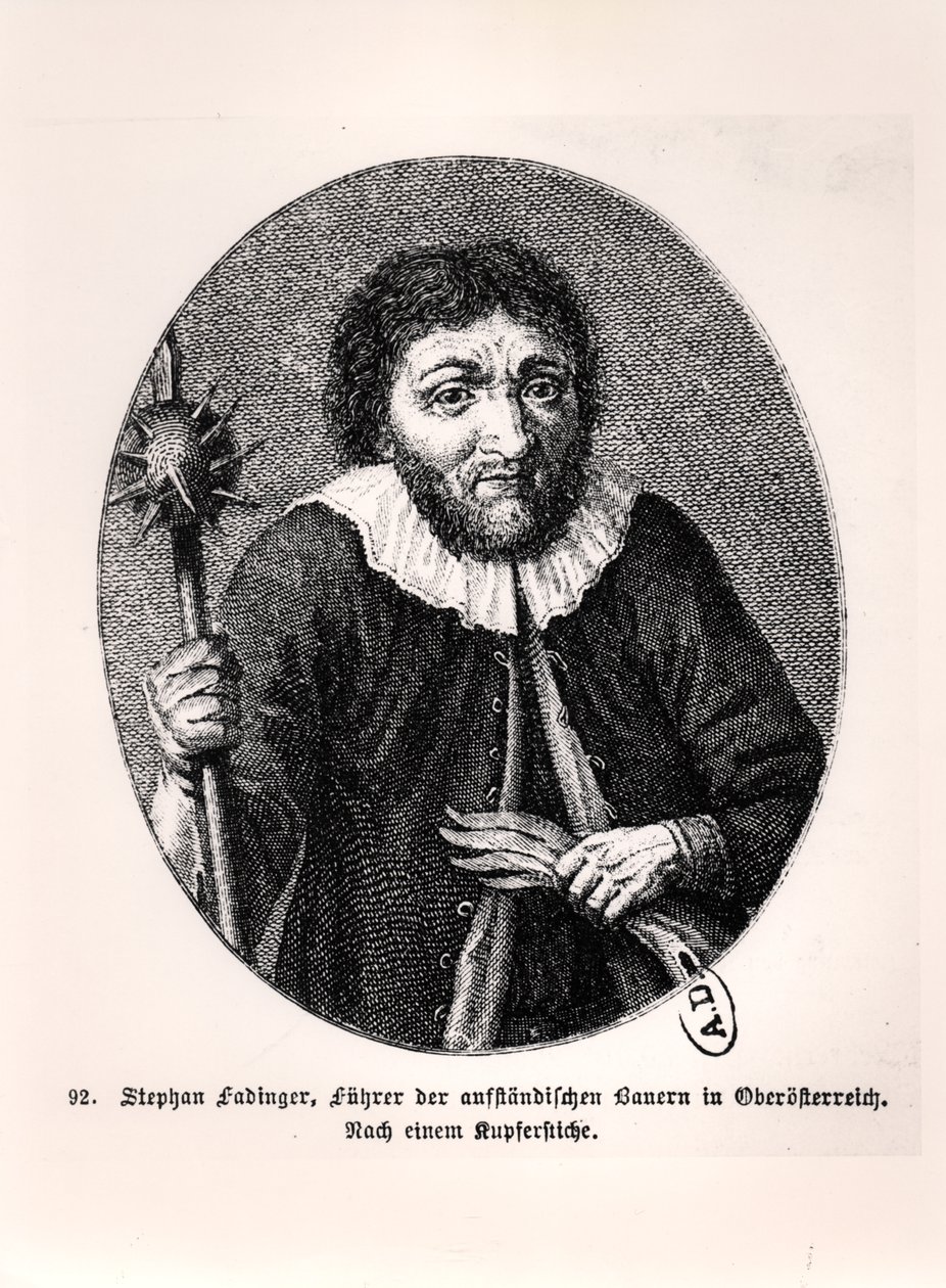 Stephan Fadinger（d.1626），奥地利农民起义领袖（1625-1626） 作者 德国学校