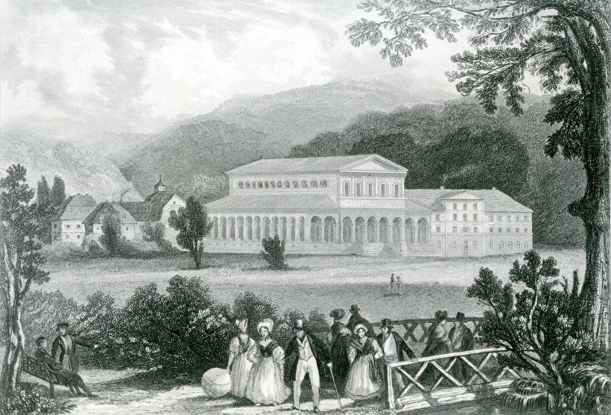 The Grosse Kursaal, Bad Bruckenau. 作者 德国学校