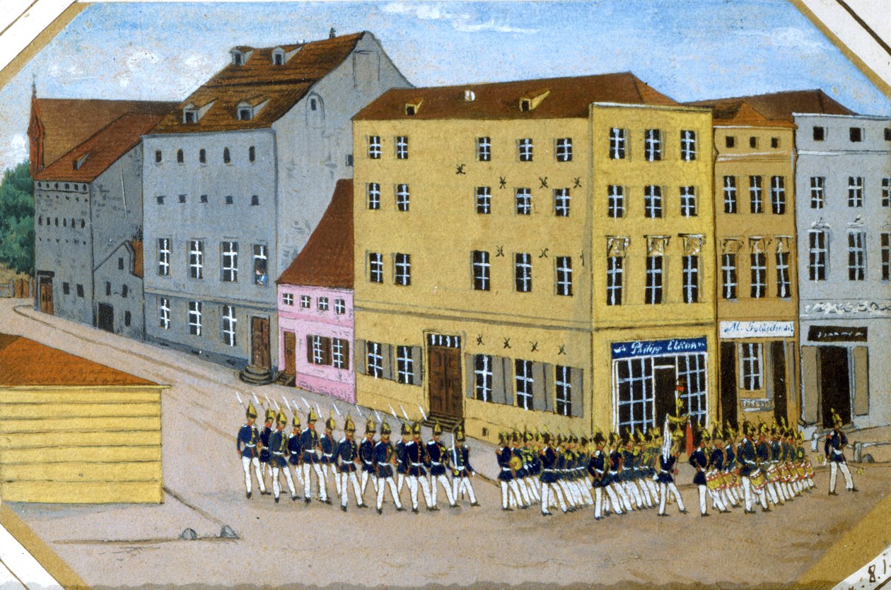 1857年斯库塔里的医院营房 作者 德国学校