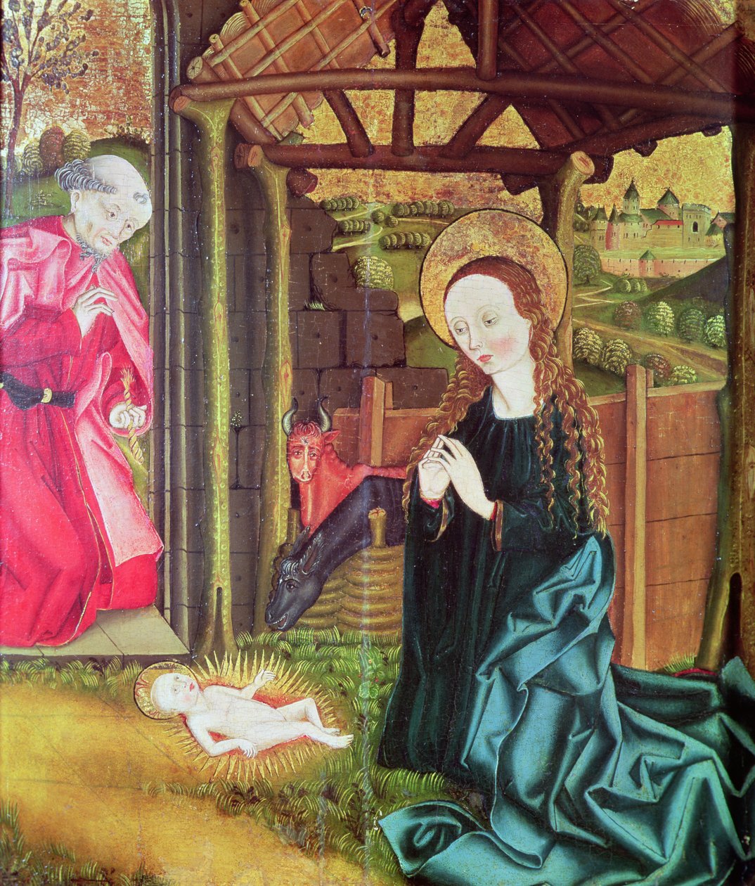 耶稣诞生，c.1470 作者 德国学校
