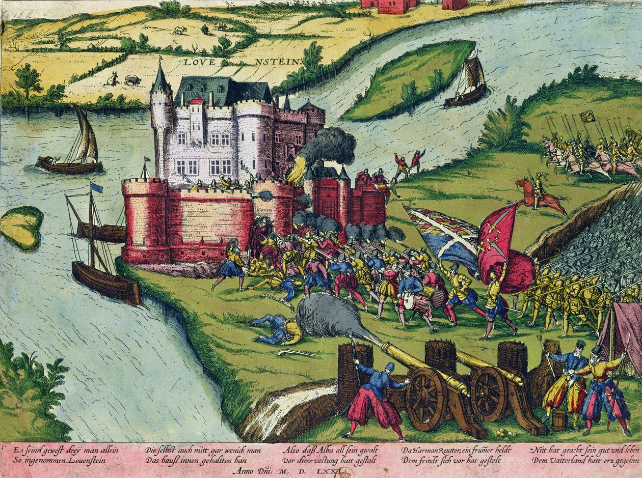 1571年鲁汶围攻和哈曼路透社对西班牙军队的英雄主义（另见88468） 作者 德国学校