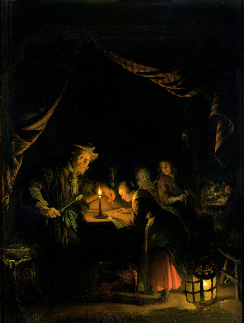 学校硕士，1660-65 作者 葛瑞特窦