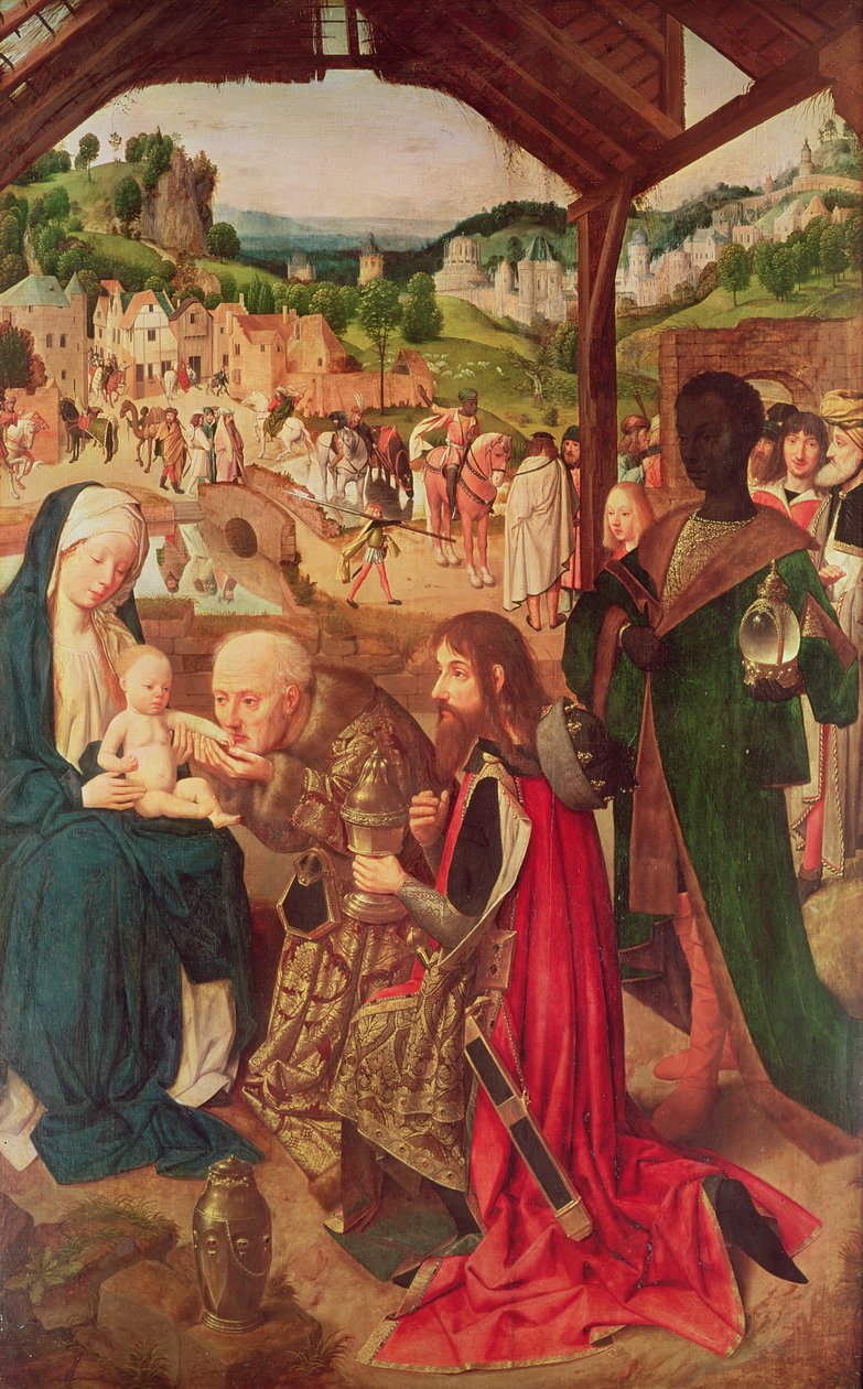 对贤士的崇拜（另见40457475） 作者 格里特（Gerrit tot Sint Jans）