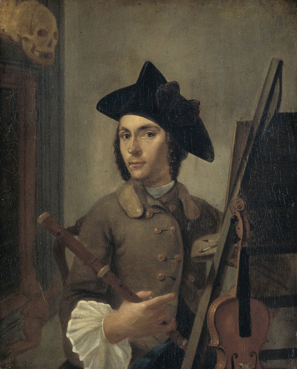自画像 作者 Gerrit Backhuizen