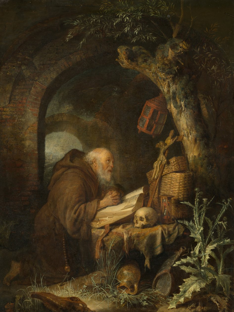 隐士》，1670年。 作者 葛瑞特窦