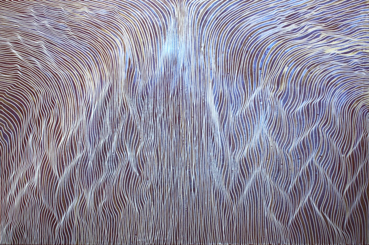 旅程 206，我的营救未遂，2008 年（布面砂和丙烯）。 作者 