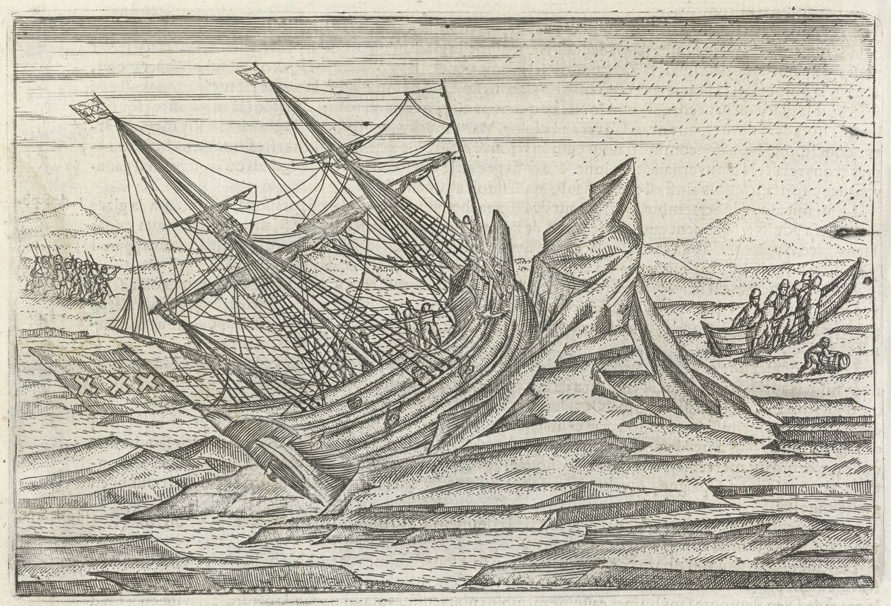 Vraye Description de Trois Voyages de mer tres admirables.... 作者 格里特·德·维尔