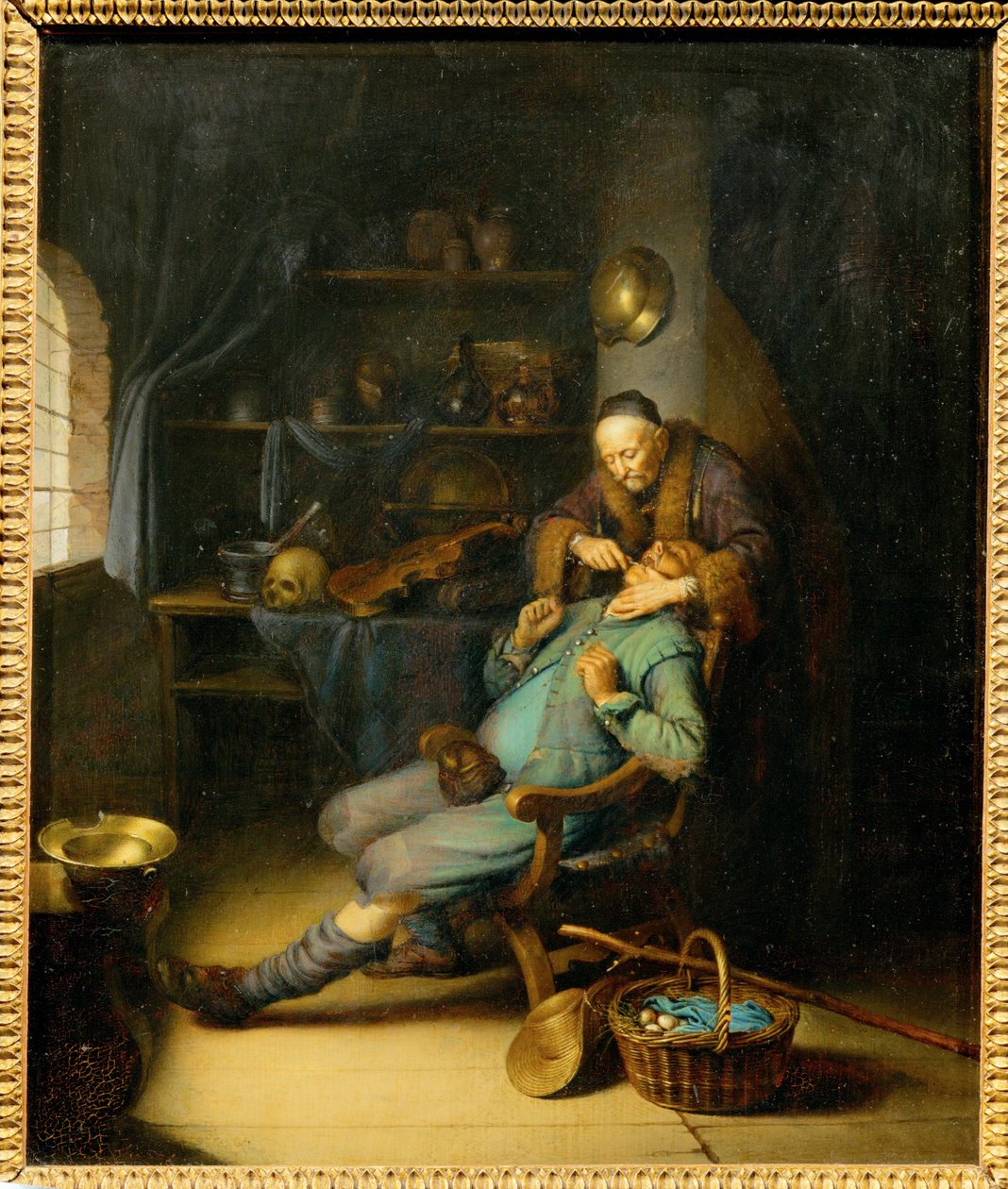 牙医 ... 作者 Gerrit 或 Gerard Dou