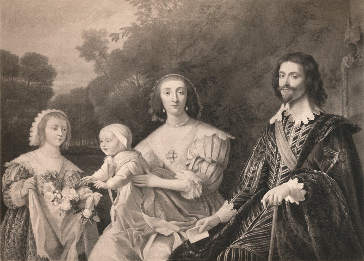 白金汉家族公爵乔治·维利尔斯（George Villiers），1628年，1904年 作者 格里特·范·洪特霍斯特