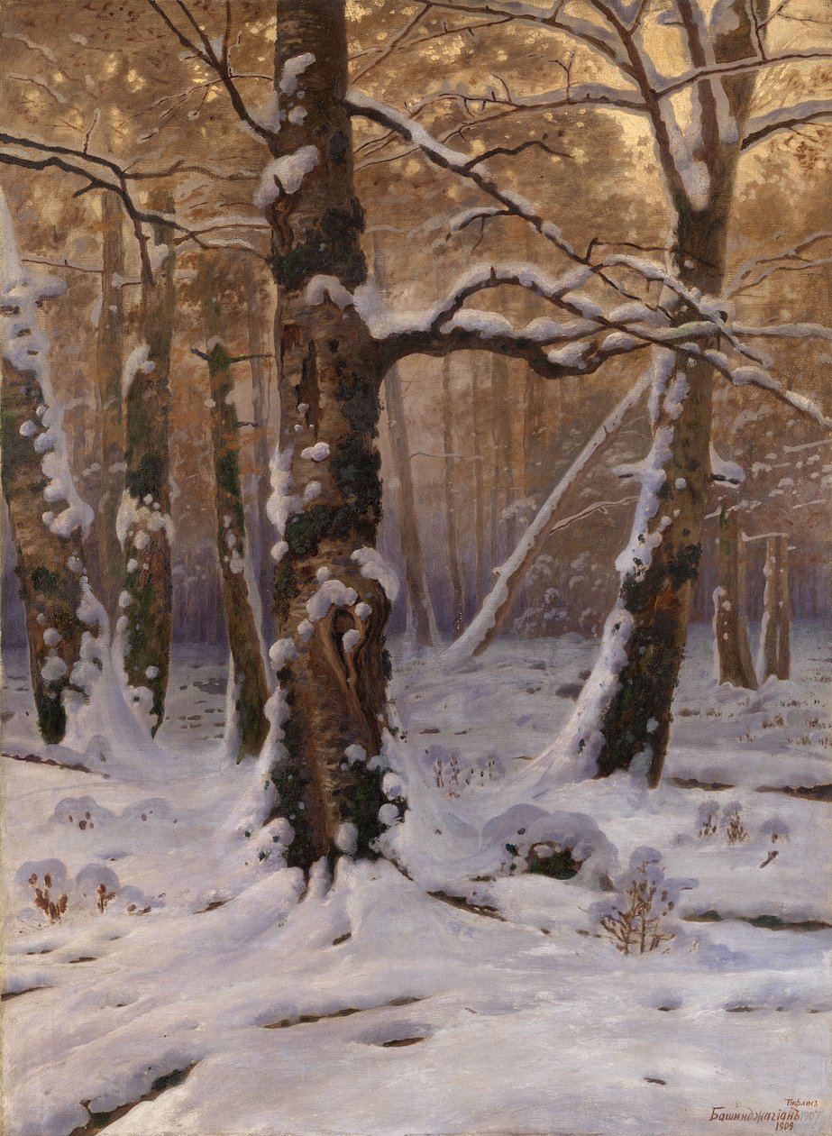 1907-1909年冬季早晨 作者 格沃格（Gevorg Bashindzhagyan）